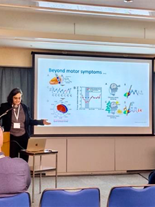 Lucia Feldmann at the Conference in Kobe