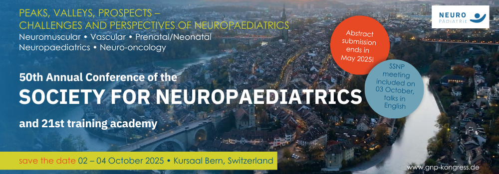 50th Annual Conference of the Society for Neuropediatrics
