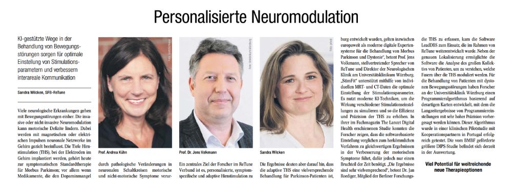 ReTune in Management & Krankenhaus: Personalized Neuromodulation and AI-Guided DBS