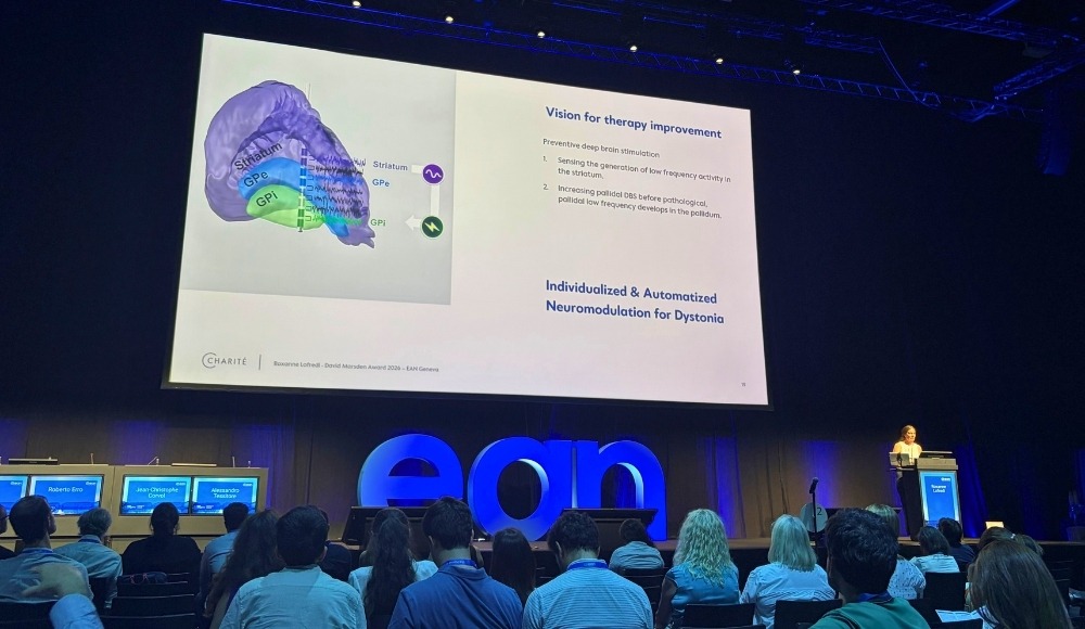 Dr. Roxanne Lofredi spoke at EAN Congress 2026